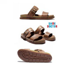 TIMBERLAND MEN'S AMALFI VIBES BACKSTRAP MD BROWN LEATHER A2B57 ALL SIZE